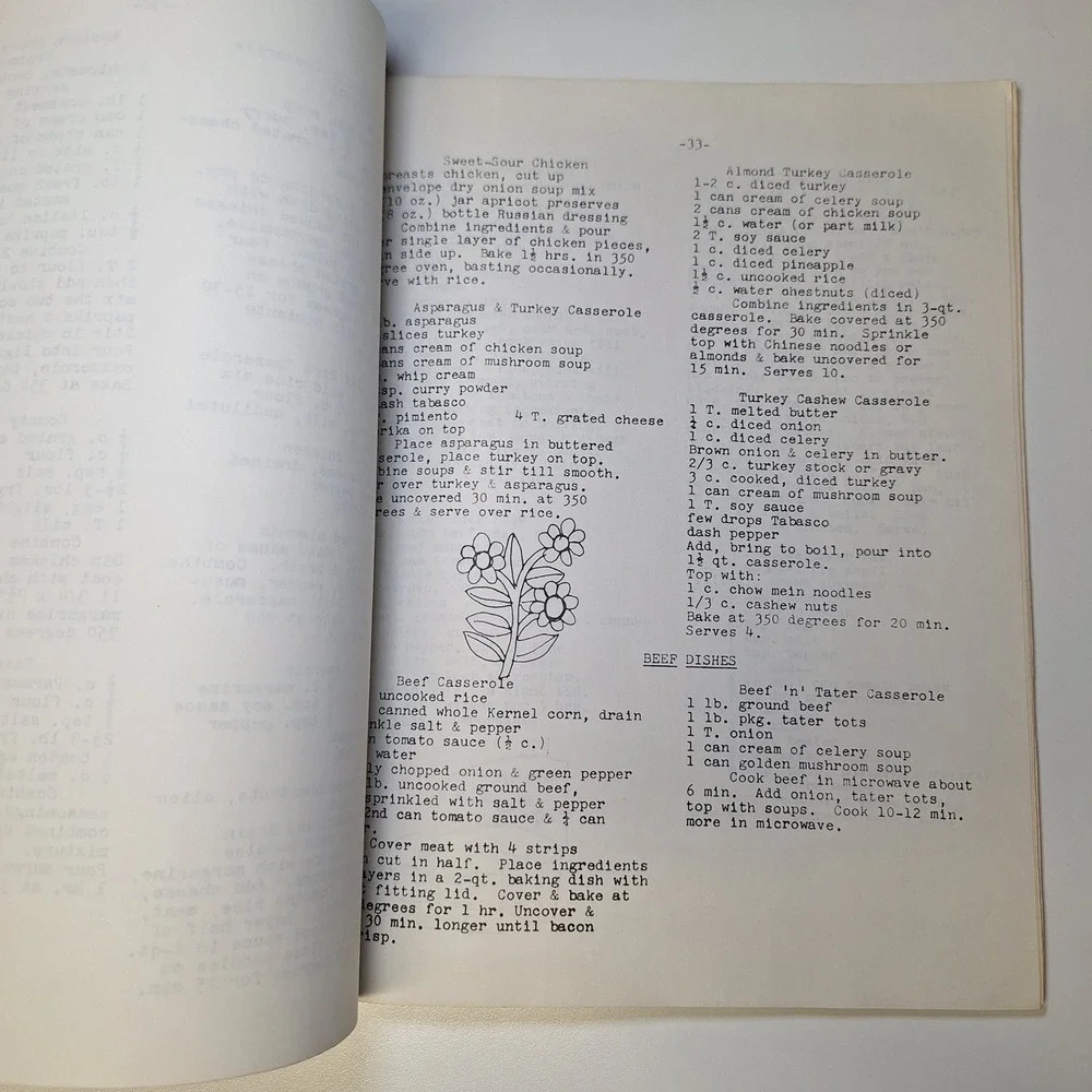 N/A vintage cookbook
